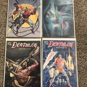 MARVEL COMICS! DEATHLOK COMPLETE SERIES 1-4 BOOK!